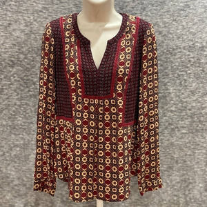 Daniel Rainn Mixed Print Blouse - M